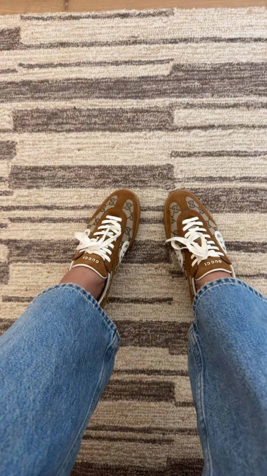 Loving these sneakers (happy anniversary to me)! They are a splurge but so cute. If you are between sizes, size down (I’m a 9.5/10 and got a 9.5)  

#LTKShoeCrush #LTKGiftGuide