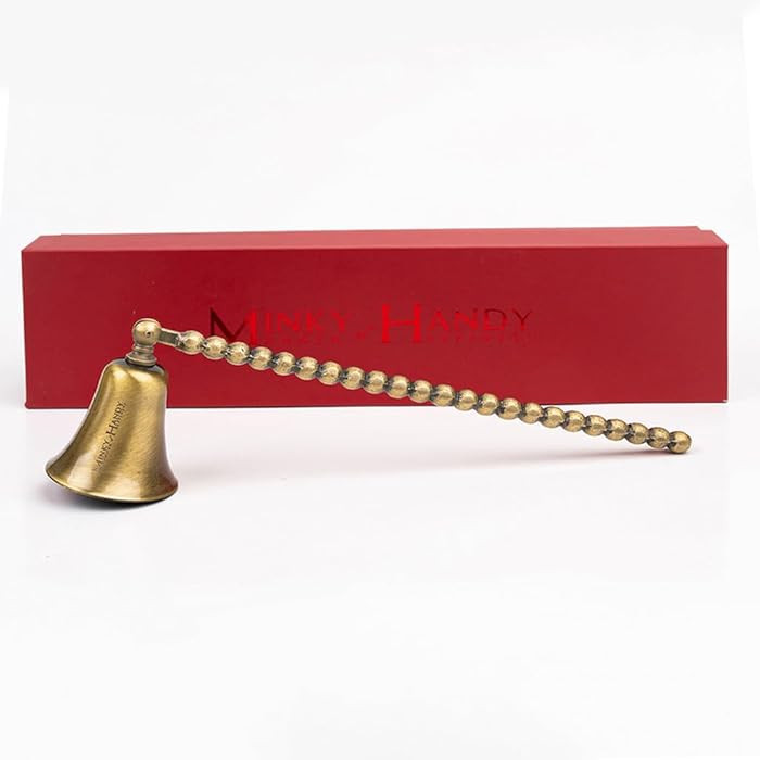 Brass Bead Candle Snuffer, Flame Extinguisher with Long Handle, Accessory for Candle Lovers (Anti... | Amazon (US)