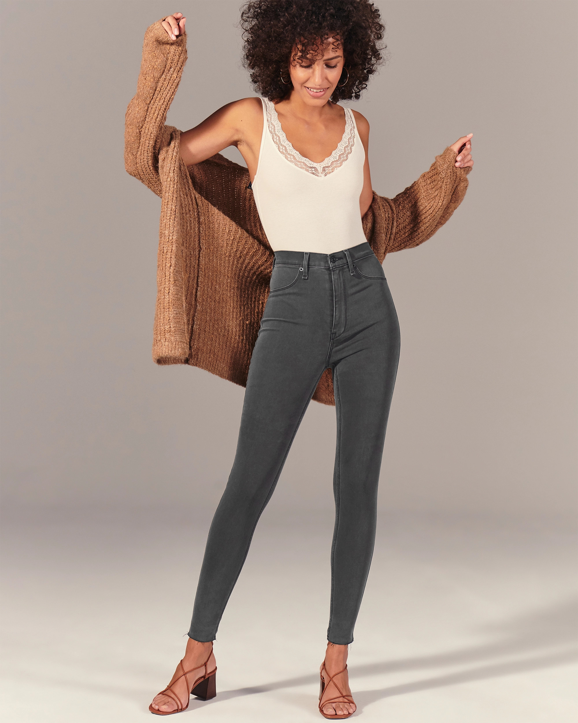 Hold-You-In Stretch Denim
			


  
						Ultra High Rise Jean Leggings
					



		
	



	
		Excha... | Abercrombie & Fitch (US)