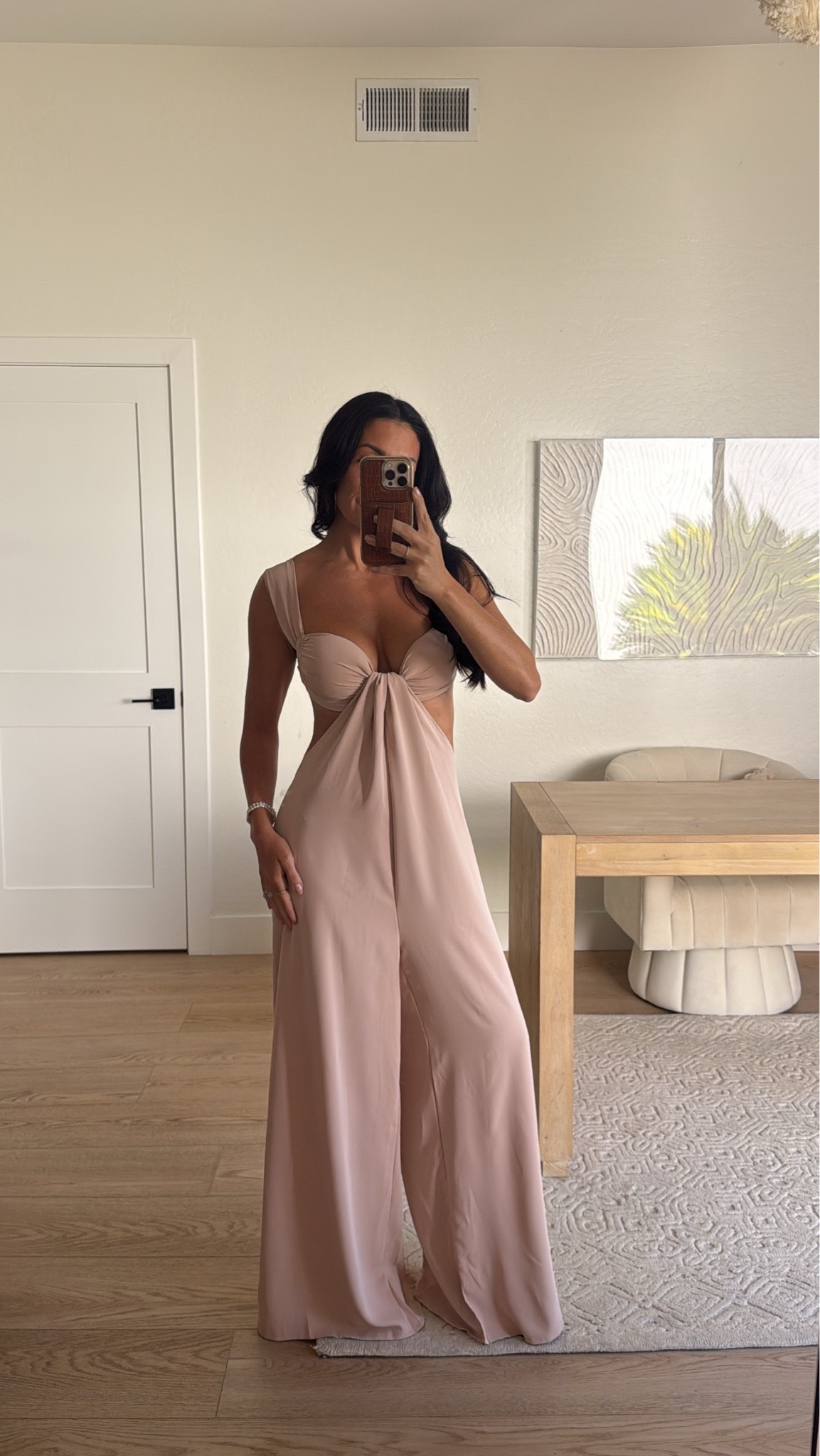 How fun is this jumpsuit!! It’s backless too!  / wearing a S

#LTKootd #LTKSeasonal