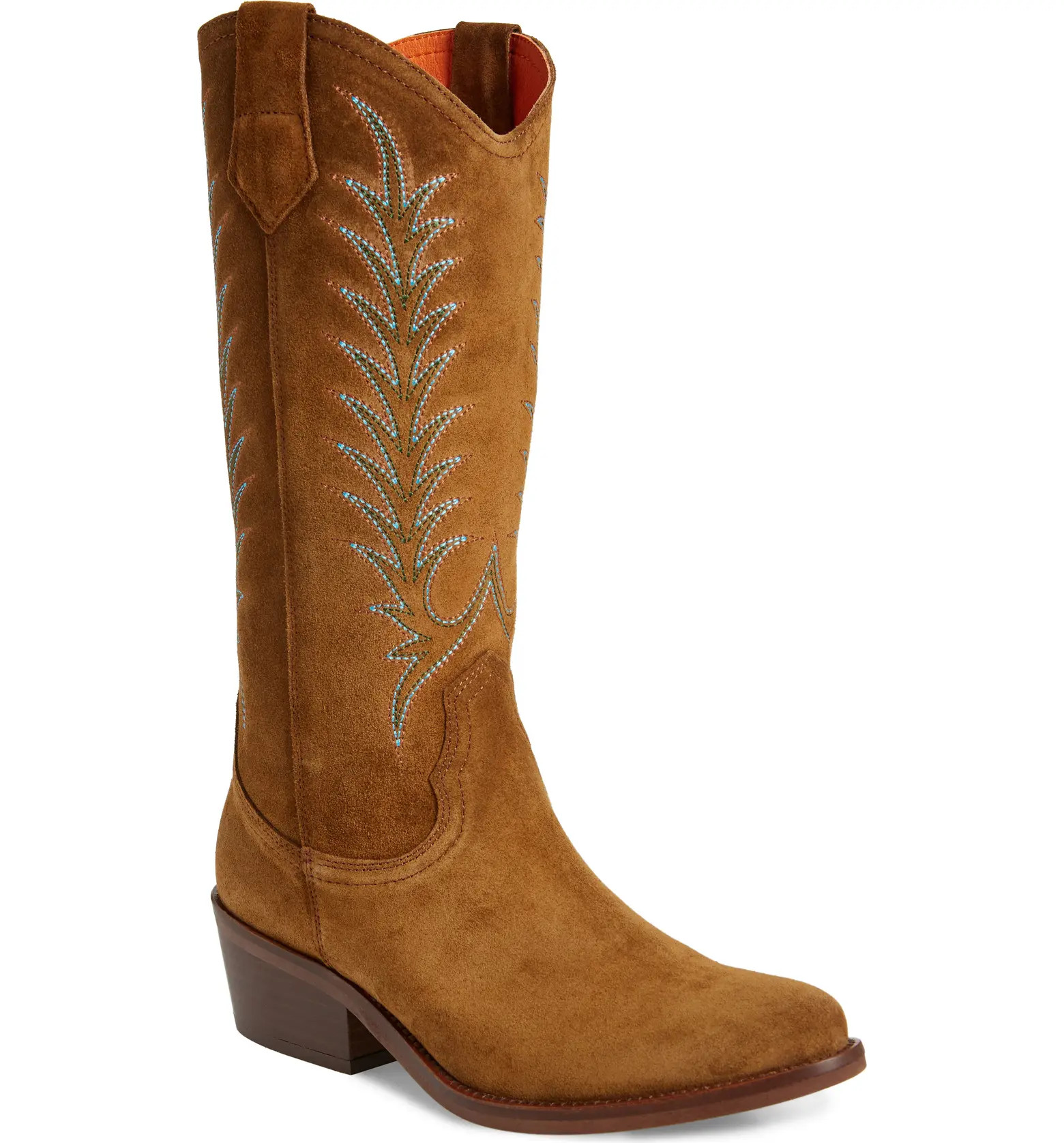Goldie Embroidered Cowboy Boot (Women) | Nordstrom
