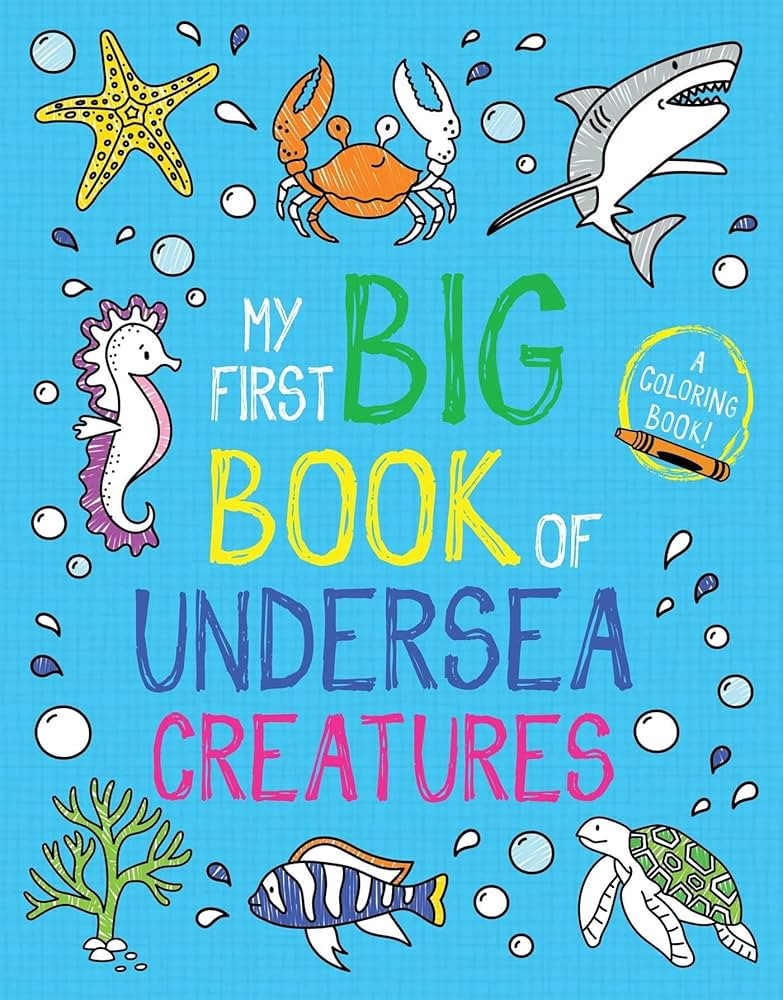My First Big Book of Undersea Creatures (My First Big Book of Coloring) | Amazon (US)