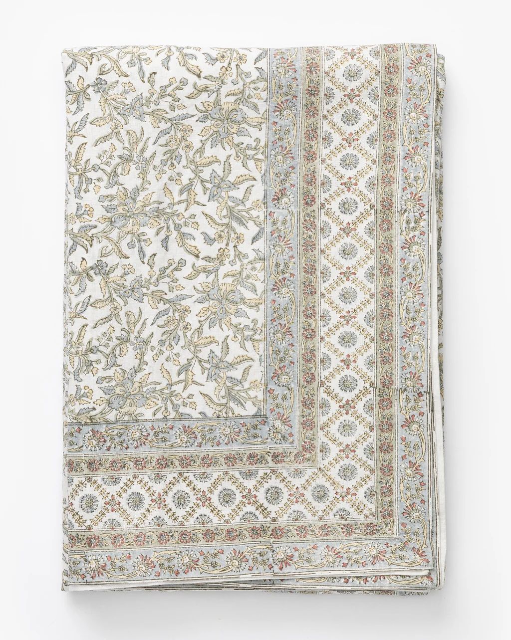 Estelle Block Print Tablecloth | McGee & Co.