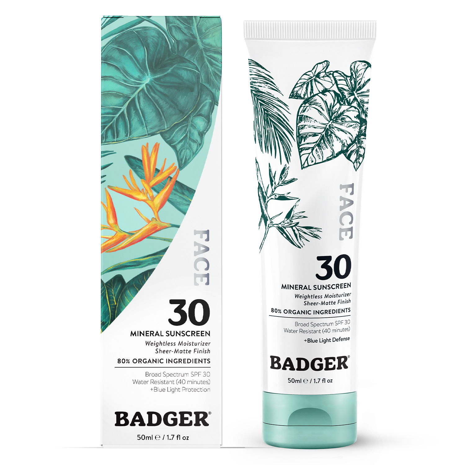 Badger Balm Face Mineral Sunscreen - SPF 30 | Grove