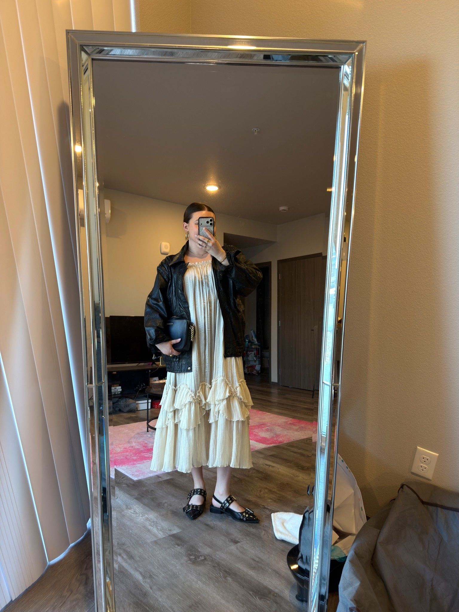 What I wore a mass today! I’m obsessed with today’s Sunday. Best luck since it mixes the super feminine with the masculine 🥰

I’m wearing a M dress, thrifted jacket and size 9 flats

#LTKMidsize #LTKootd #LTKgrwm