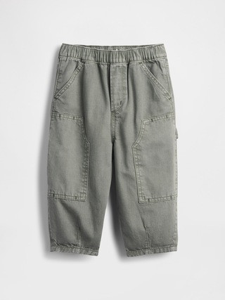 Baby & Toddler Pull-On Barrel Carpenter Jeans | Gap (US)