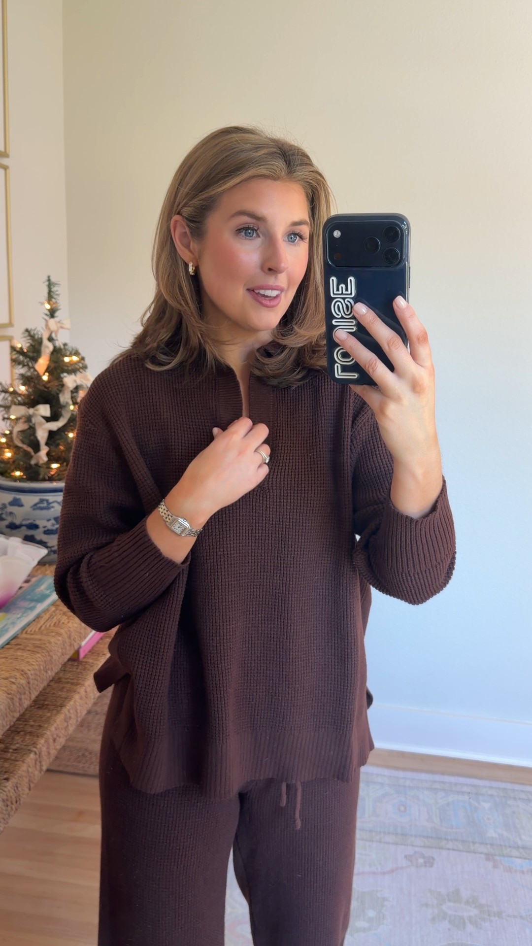 Cozy matching set from Amazon! Wearing an XS