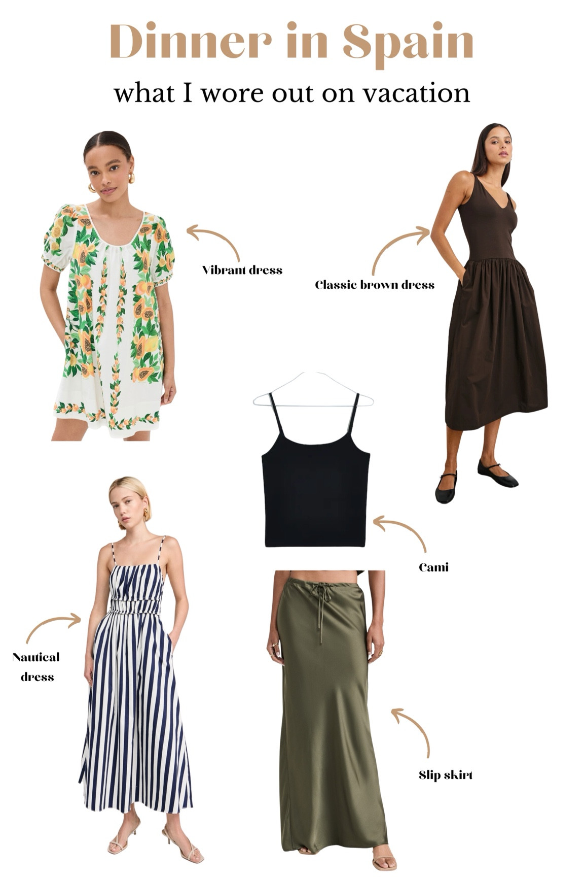 My dinner looks while on vacation in Spain! 🇪🇸 