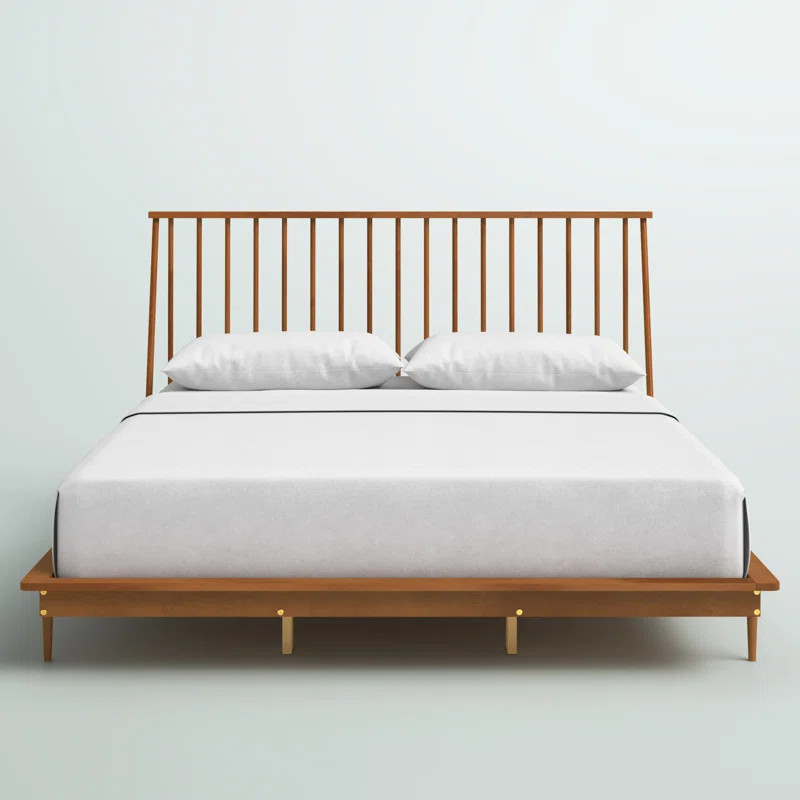 Henline King Solid Wood Platform Bed | Wayfair North America
