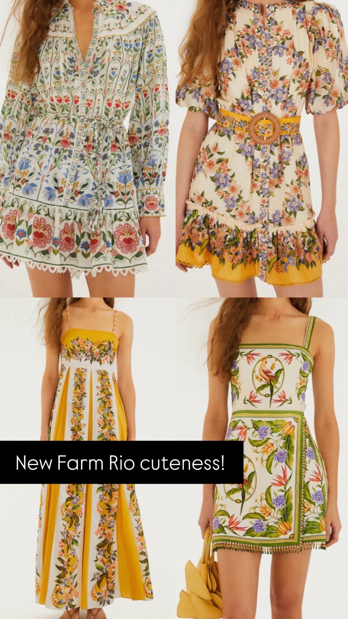 Farm Rio dress
Dress
Floral dress 
Vacation 

#LTKSeasonal
