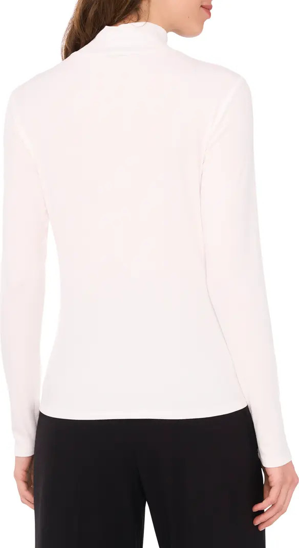 Halogen® Ribbed Mock Neck Top | Nordstrom | Nordstrom