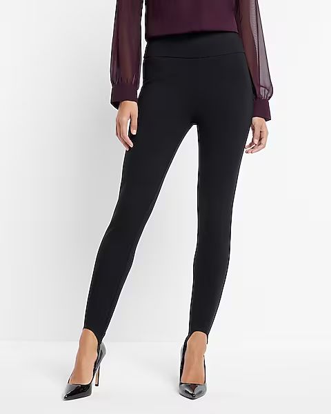 Columnist High Rise Stirrup Leggings | Express