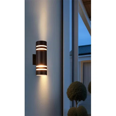 2-Pack Outdoor Wall Lights – Dusk To Dawn Sensor, Weatherproof Exterior Sconces | Wayfair North America