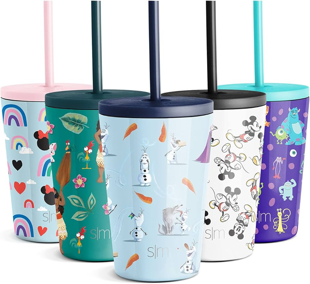 Simple Modern Disney Frozen Olaf Toddler Cup with Lid and Straw | Reusable Insulated Stainless St... | Amazon (US)