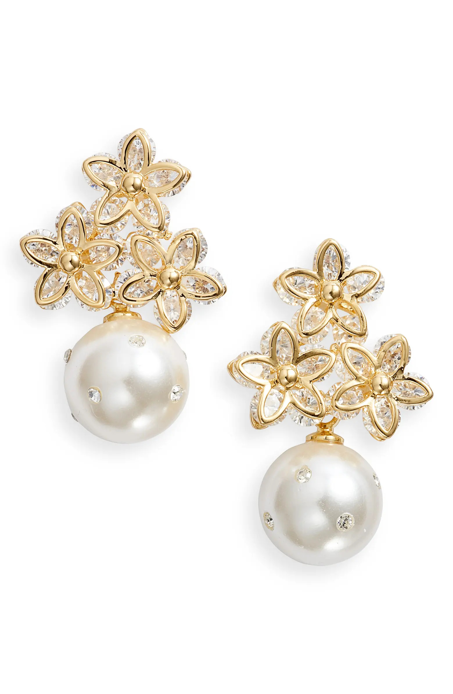 Imitation Pearl Drop Earrings | Nordstrom