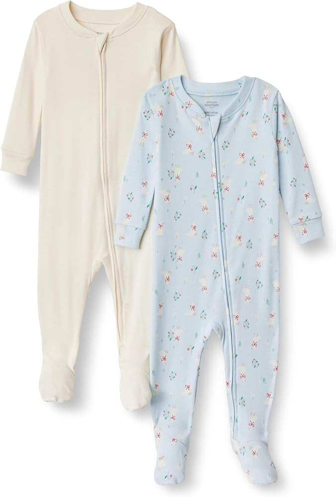 Amazon Essentials x Sofia Grainge Mommy and Me Long Sleeve Pajama Set | Amazon (US)