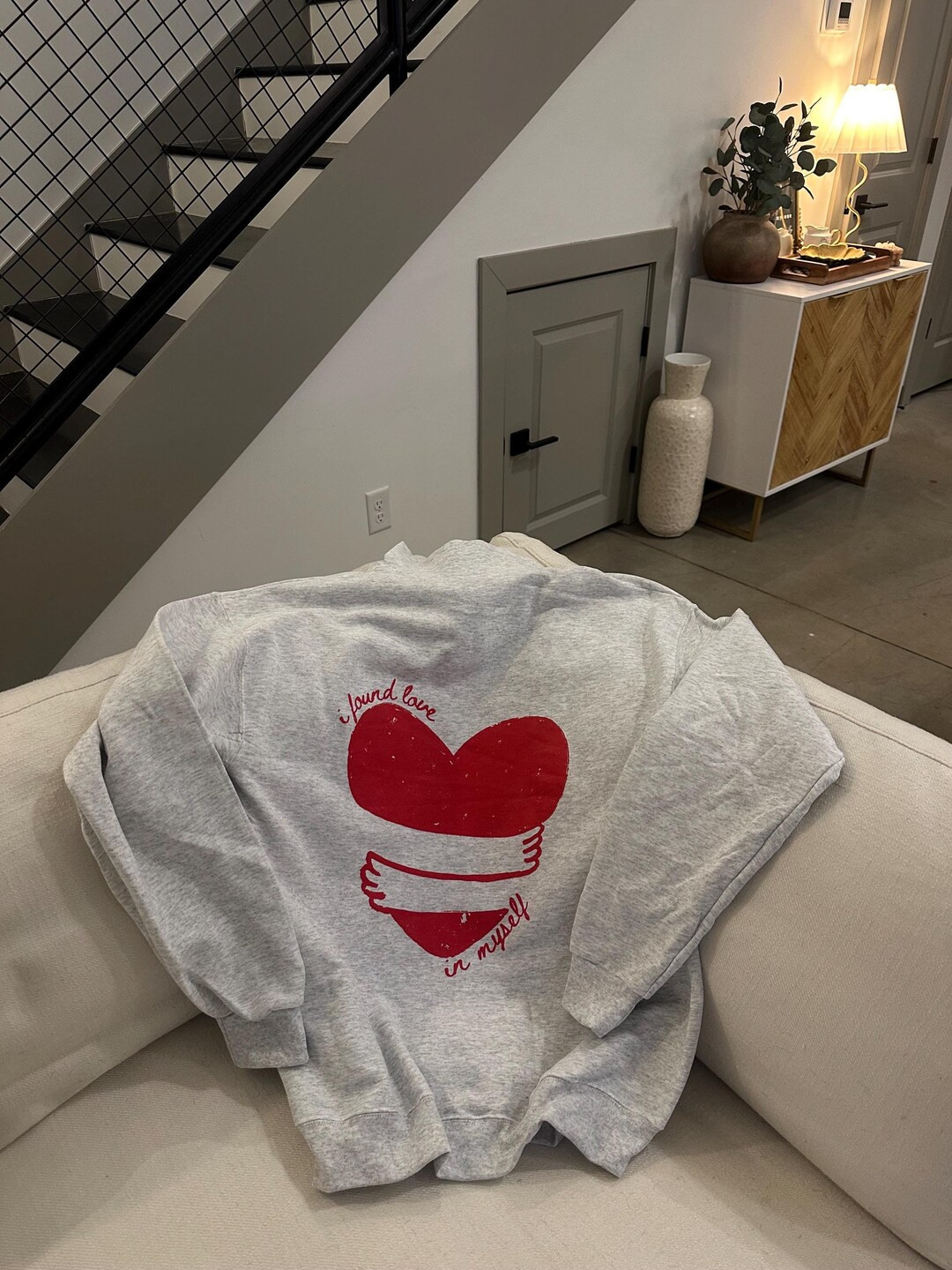 Found Love in Myself 1/4 Zip Sweatshirt - Etsy | Etsy (US)