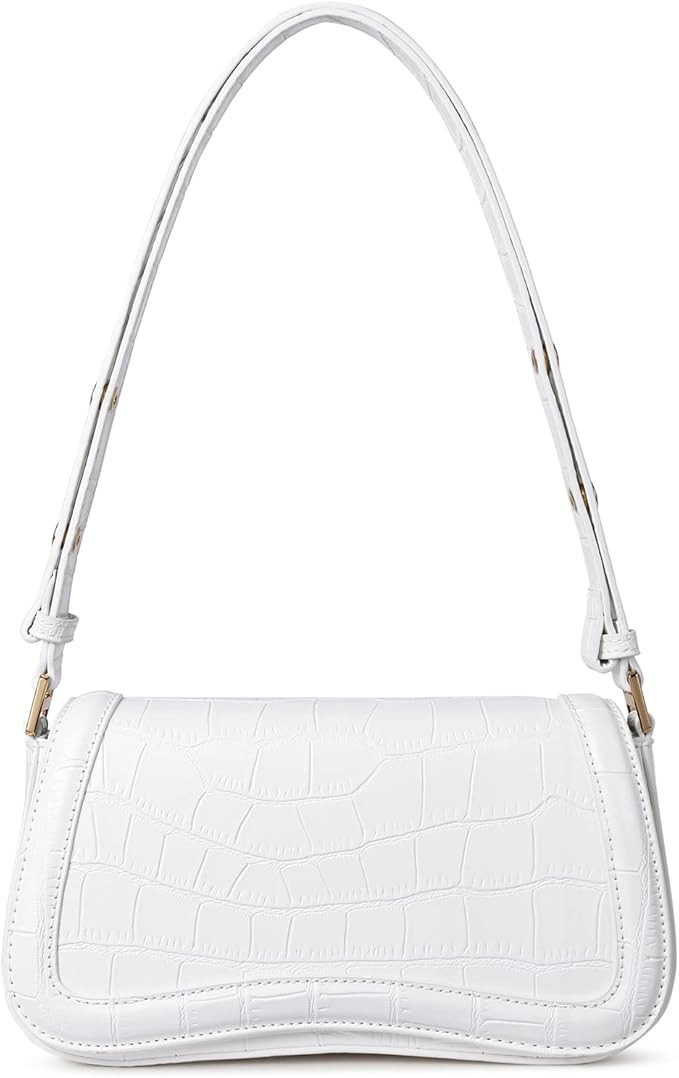 CLUCI Small Shoulder Bags,Purses for Women Vegan Leather Crossbody Handbag Clutch Hobo Purse | Amazon (US)
