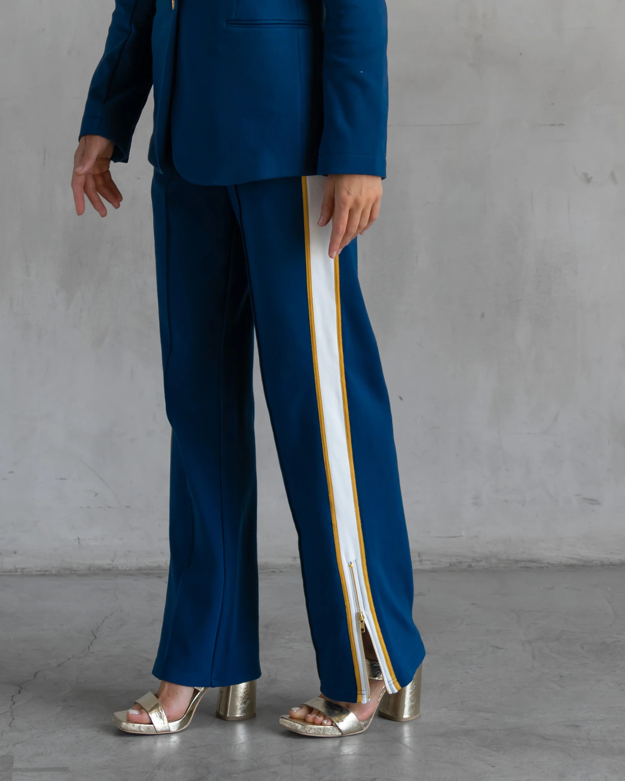 Jordan Interlock Pants Sailor | Care Tucker