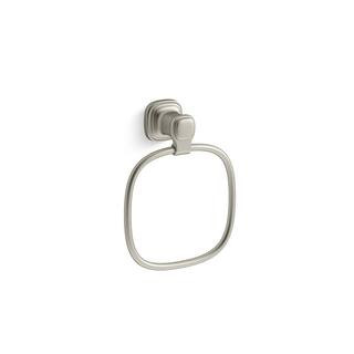 KOHLER Numista Towel Ring in Brushed Nickel R30663-BN - The Home Depot | The Home Depot