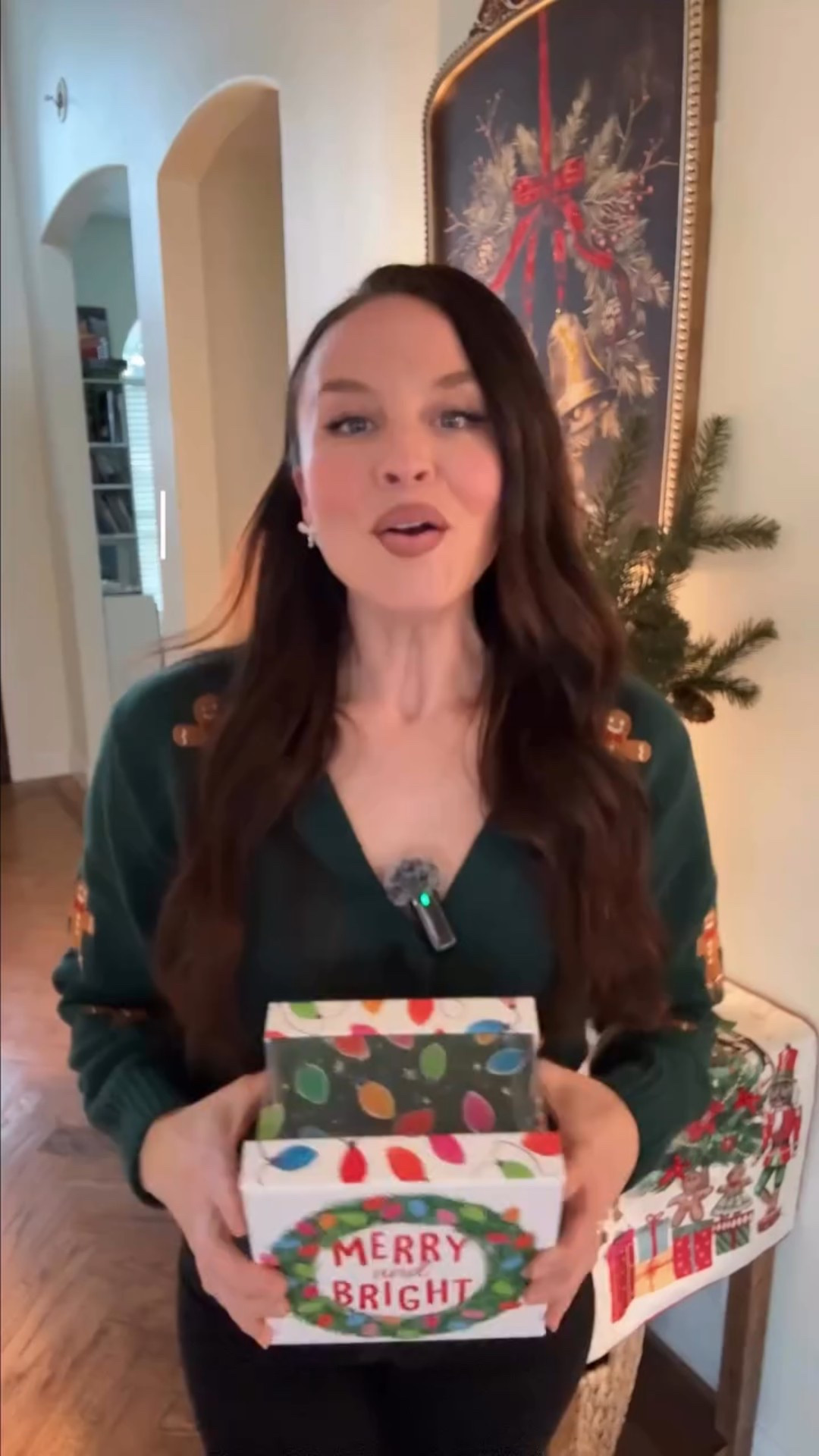 DAY 11 ✨ The Christmas Giving Jar

I think every family needs a tradition like this. Something quiet. Something simple. Something that teaches your kids that Christmas isn’t just about what we get… but who we get to give to.
This is our very first year doing a Christmas Giving Jar, and it might be my favorite tradition we’ve ever started. ✨
It’s nothing fancy…literally a little jar from Hobby Lobby and paper hearts the kids cut out themselves. But every morning we pull a card, and it tells us who we get to give to that day:
– writing a prayer for someone we love – doing a chore for a sibling without being asked – thanking a teacher or a coach – leaving a treat for our delivery drivers – choosing someone to bless in secret
Because here’s the heart behind it… I don’t just want Christmas to be magical for us. I want my kids to grow up believing that kindness is part of the season, giving is part of the fun, and joy multiplies when you share it.
Seeing them get excited to SERVE someone else? That’s the kind of magic that lasts longer than any gift ever will. This is the home I’m building. 🤍
And if you watched me on The @carlashellis Show a few weeks ago, this is the tradition I shared..
the one that completely captured my heart… and now it’s officially part of our December. ✨ 

#25DaysofChristmasMagic #IntentionalMotherhood #HolidayTraditions #raisingkindhumans #ChristmasJoy