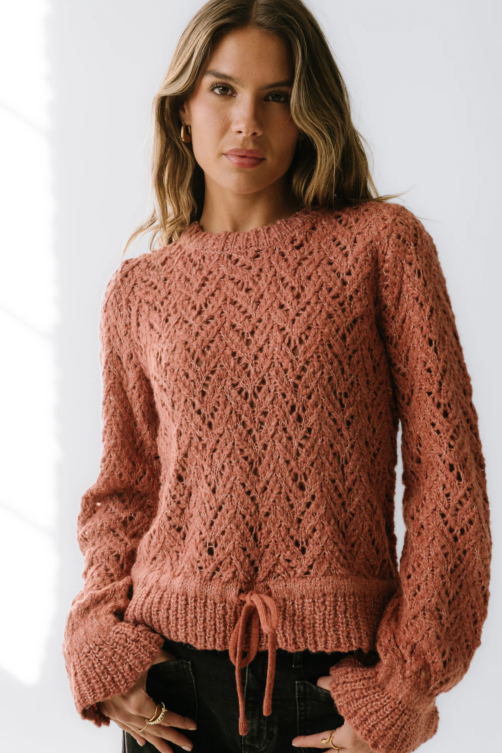Joseph Knit Sweater in Rose | Böhme US