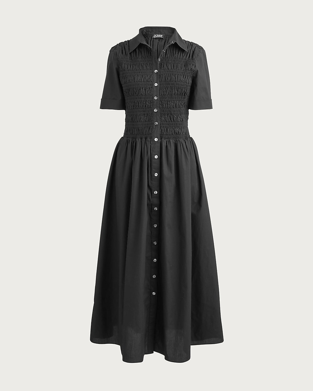 Elsie shirt-dress in cotton poplin | J. Crew US