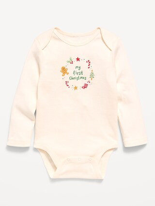 Long-Sleeve Graphic Bodysuit for Baby | Old Navy (US)