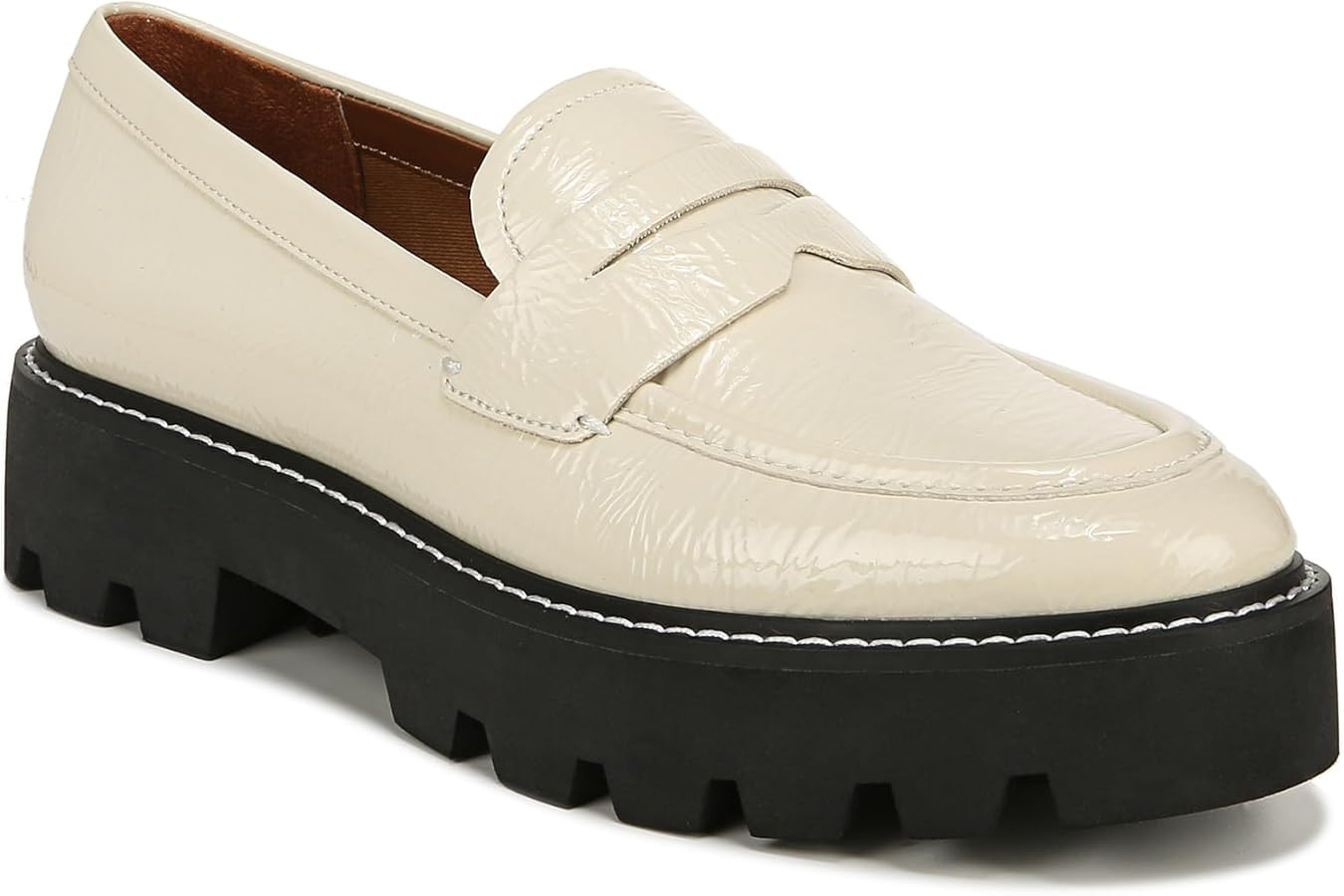 Franco Sarto Women's Balin Lug Sole Chunky Loafer | Amazon (US)