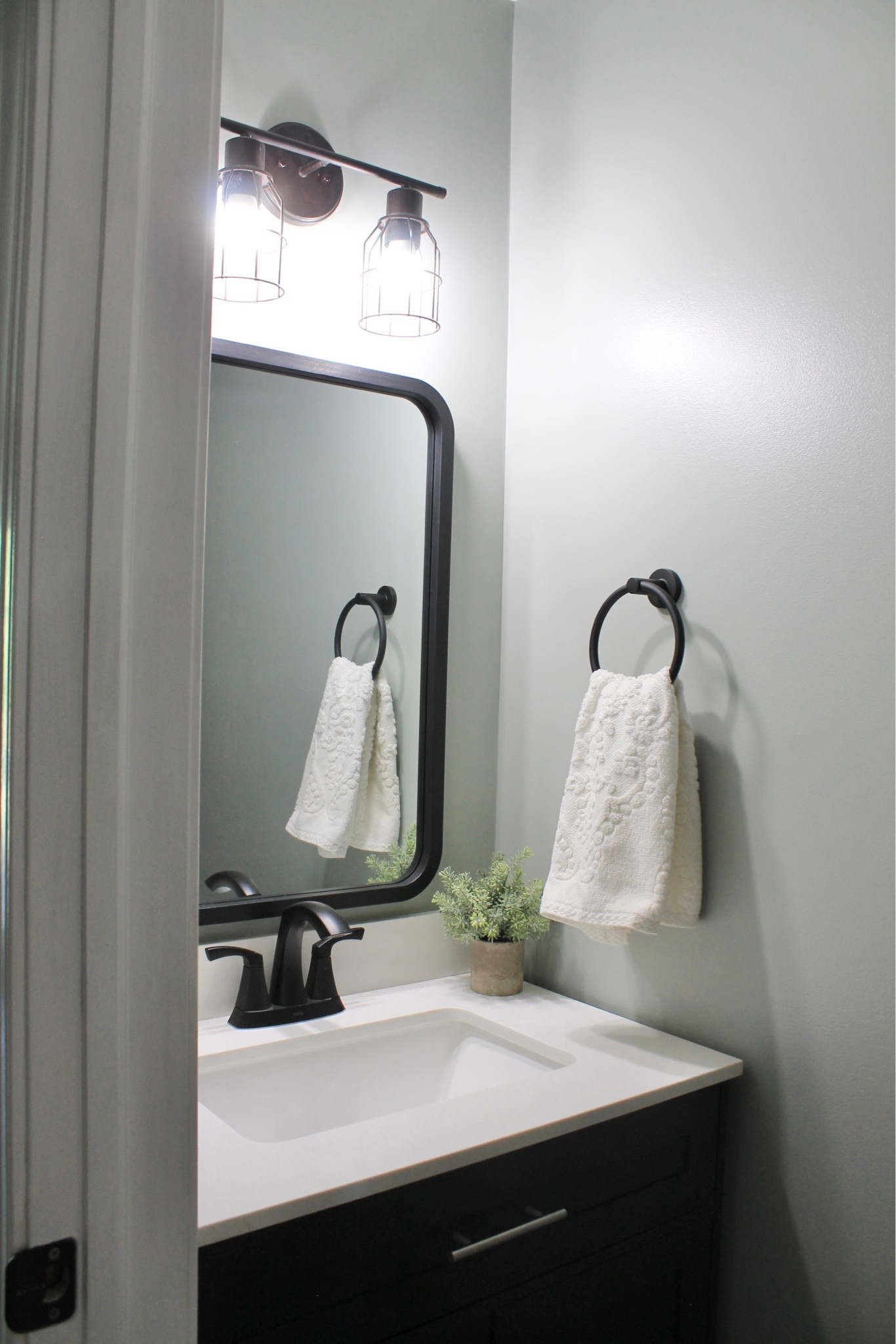 Amazon prime day deal! Towel ring holder for bathroom. Matte black towel ring. Bathroom accessories. 

#LTKfindsunder50 #LTKsalealert #LTKhome