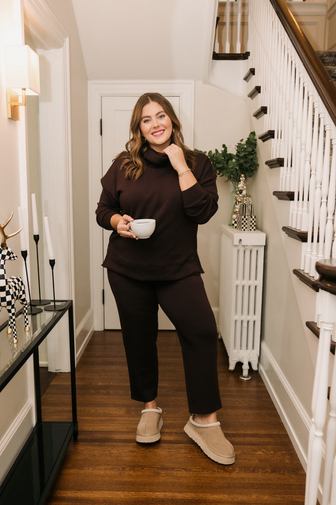 Wearing size 1X in both top & cropped pants. On sale now, 30% off sitewide with Spanx! 

#LTKPlusSize #LTKSaleAlert #LTKootd