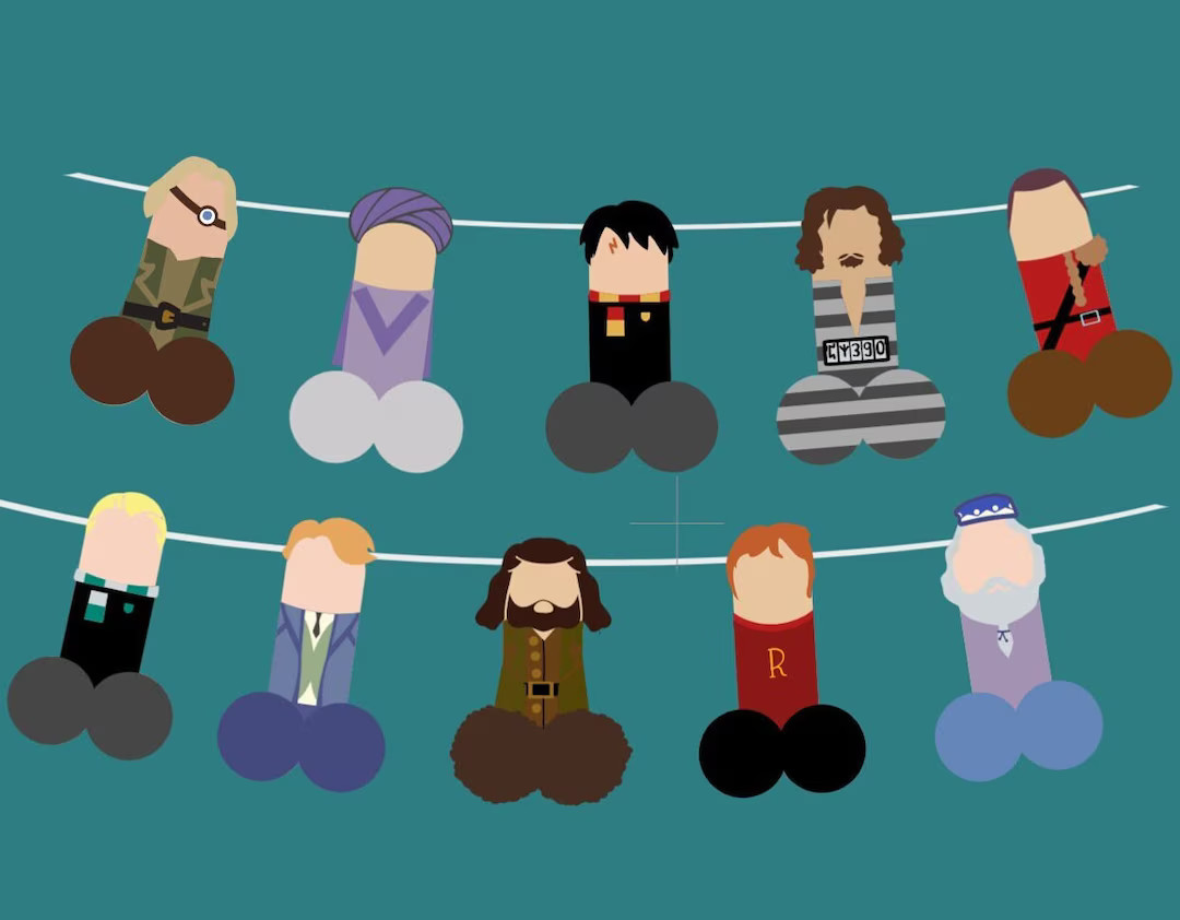 Wizard Wieners PRINTABLE BANNER - Bachelorette Party Banner, Bridal Shower, Birthday Decoration -... | Etsy (US)