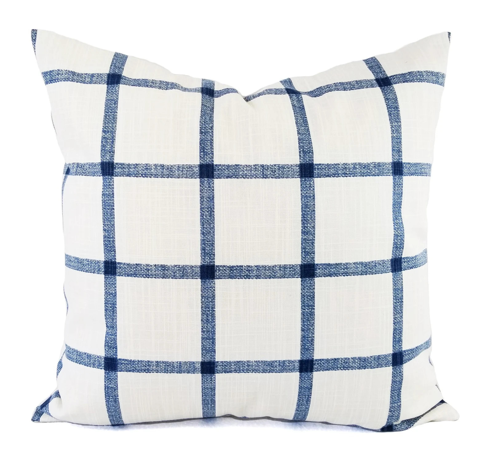 Blue Pillow Covers - Dark Blue Pillow Sham - White Pillow Cover - Blue White Pillow - Navy Pillow... | Etsy (US)