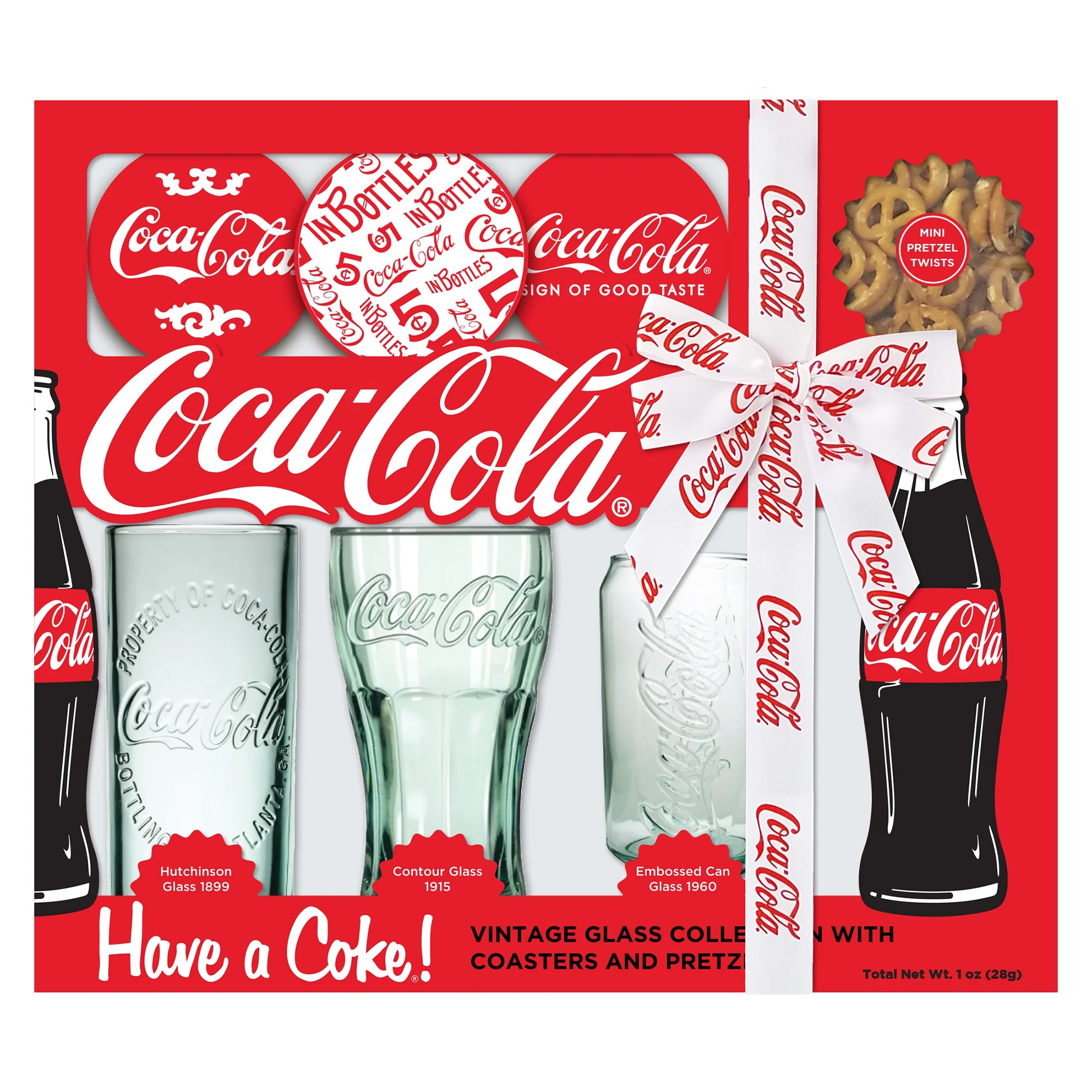 Coca Cola Vintage Glass Collection | Walmart (US)