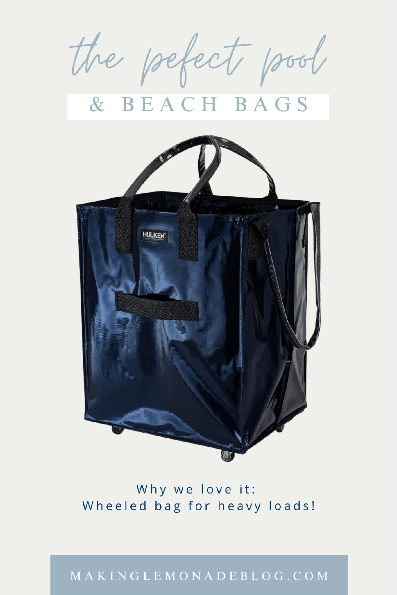 If you’re an over-packer or have a lot to carry, then save your back with this wheeled pool/beach bag! 

#LTKSeasonal #LTKActive #LTKFamily