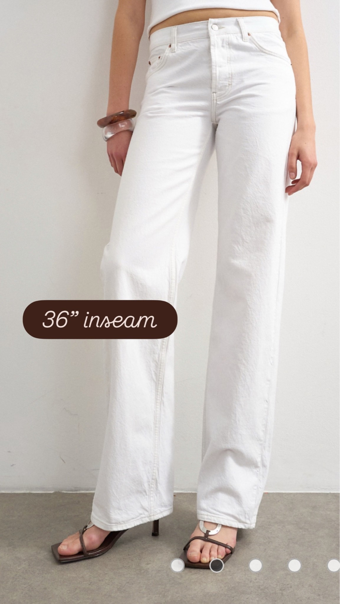 New 36” inseam white jeans - straight leg fit

#LTKTall #LTKSaleAlert #LTKSeasonal