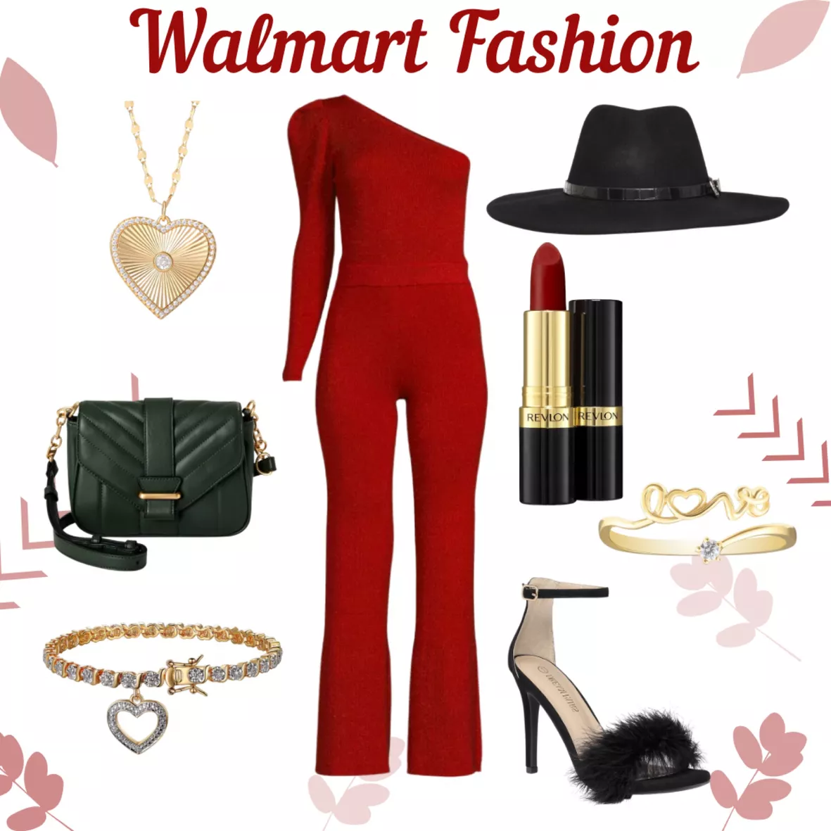 How To Style A Red Jumpsuit Two Different Ways