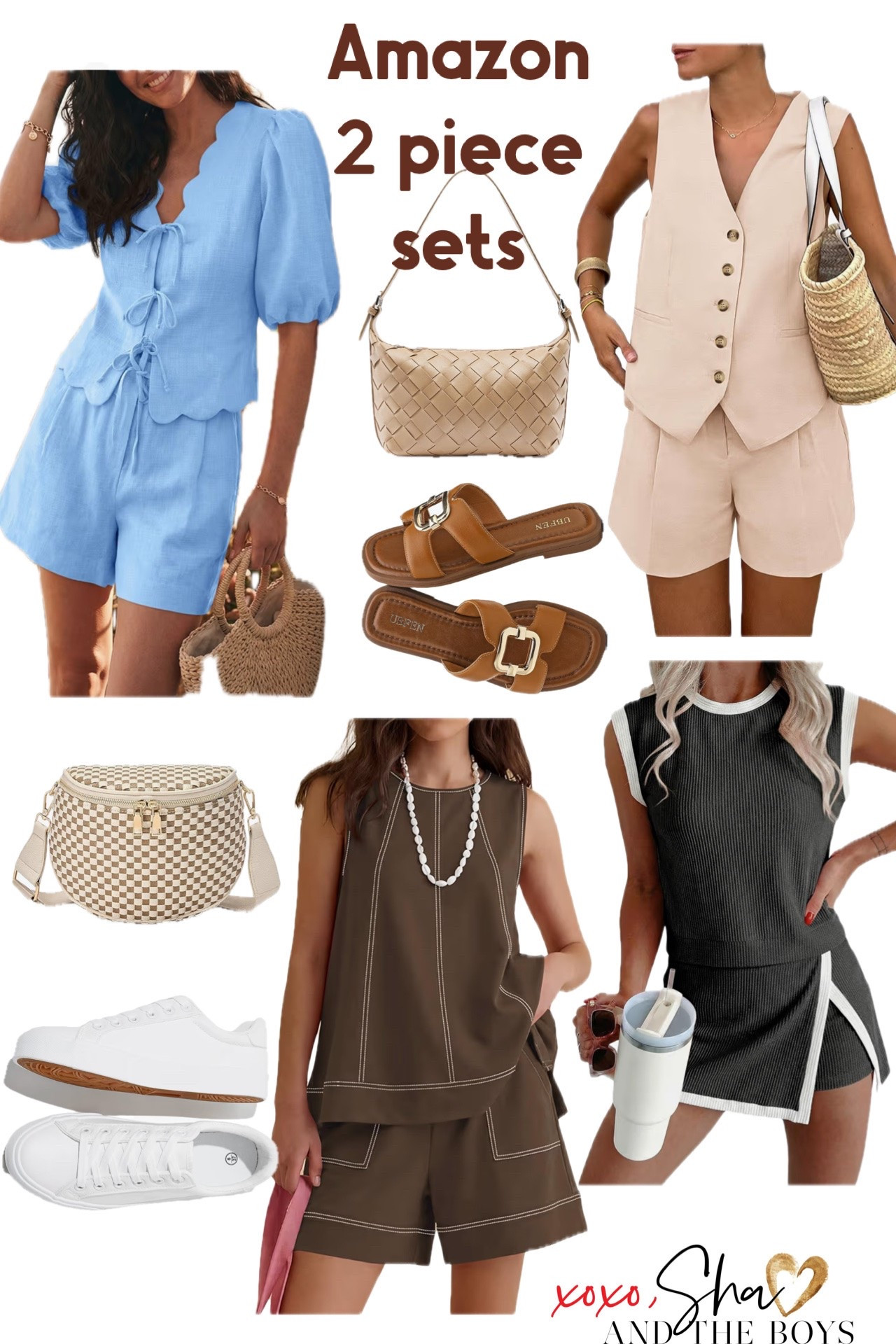 Amazon 2 piece shorts sets that I love for this summer!

#LTKOver40 #LTKootd