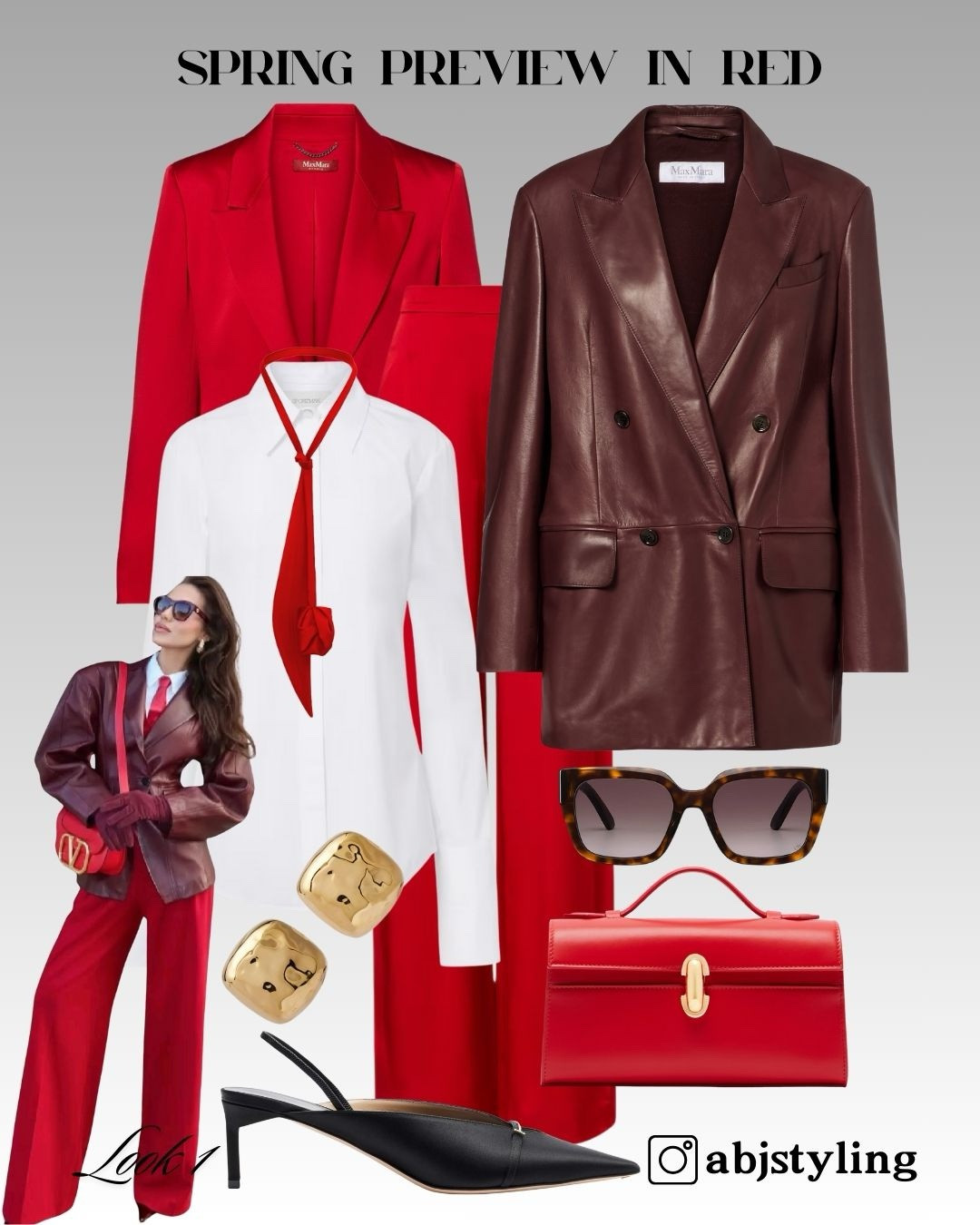 Classic red tailoring mixed with soft neutrals for a powerful but wearable city look.
Styling tip: Balance bold red with lighter layers (like ivory or beige) to keep it fresh and not overpowering.

#LTKuk #LTKstyletip #LTKFashionMonth
