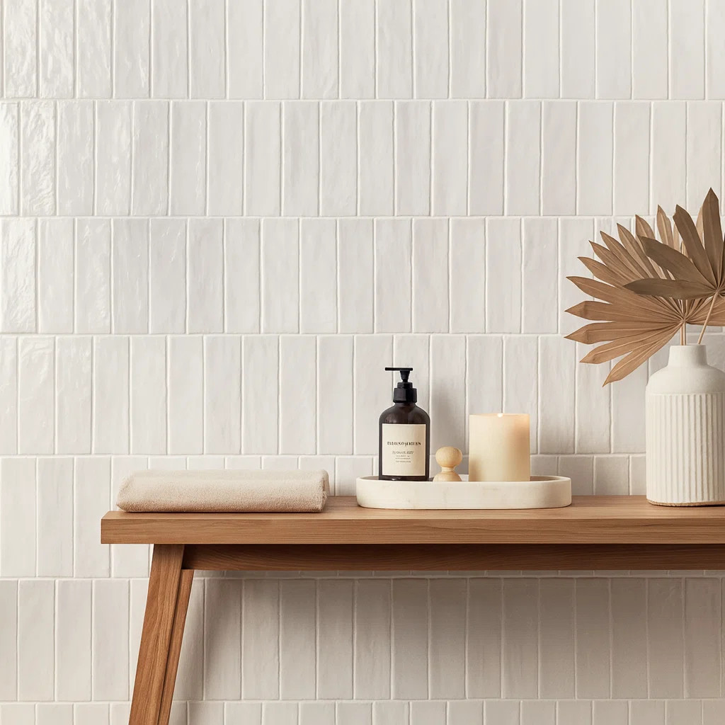 Malta 2.5 in. x 8 in. Zellige Ceramic Subway Tile (5.38 Sq. Ft. / Case) | Wayfair North America