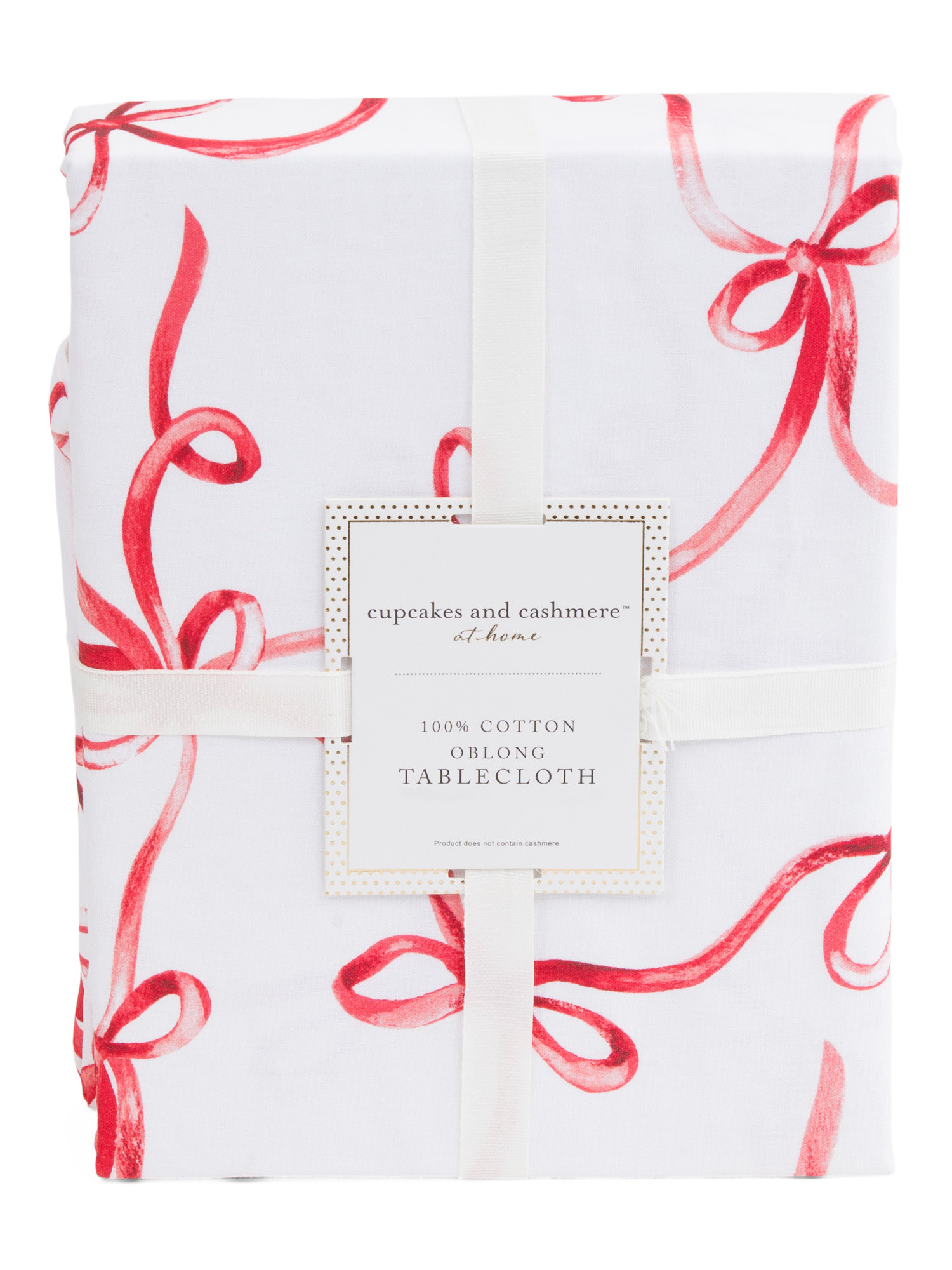 Holiday Ribbons Tablecloth | TJ Maxx