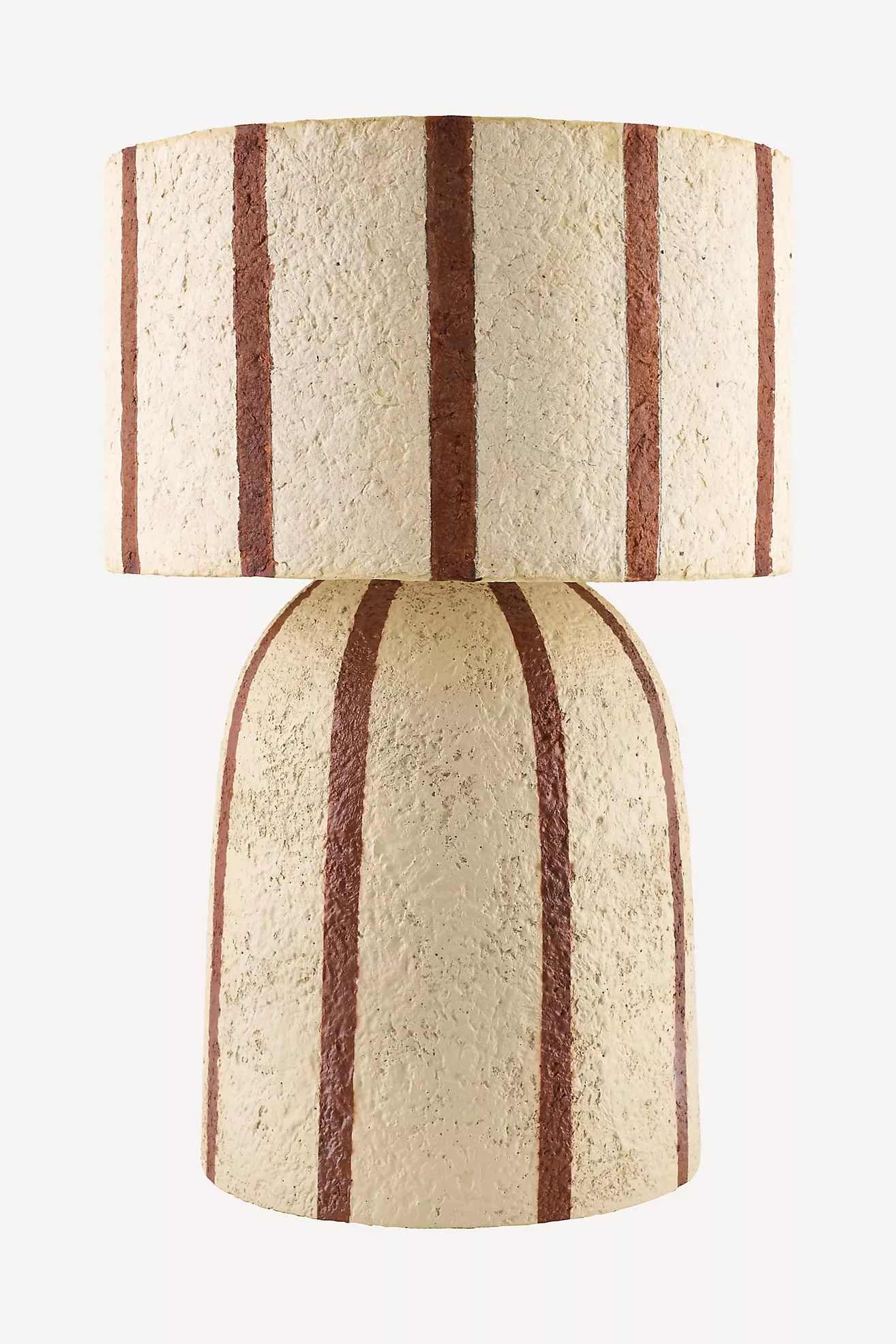 Velluto Striped Accent Table Lamp | Anthropologie (US)