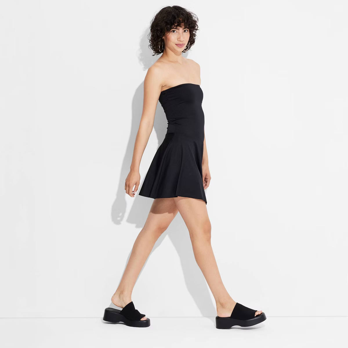 Women's Asymmetrical Tube Mini Dress - Wild Fable™ | Target