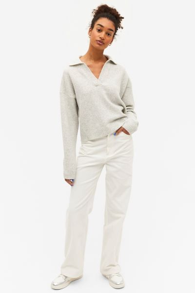 Soft knit polo top | H&M (UK, MY, IN, SG, PH, TW, HK)