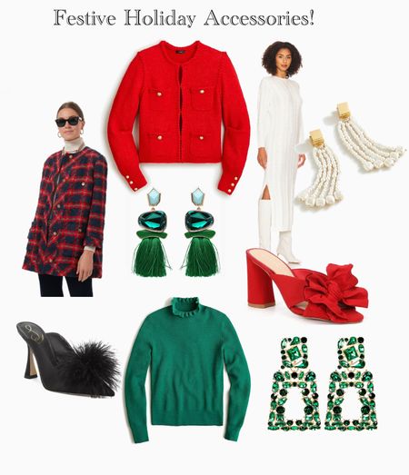 Christmas earrings, sweaters and fashion finds for the holidays

#LTKSeasonal #LTKHoliday #LTKsalealert