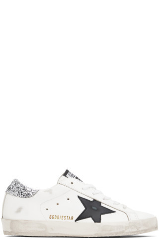 Golden Goose - SSENSE Exclusive White Super-Star Sneakers | SSENSE