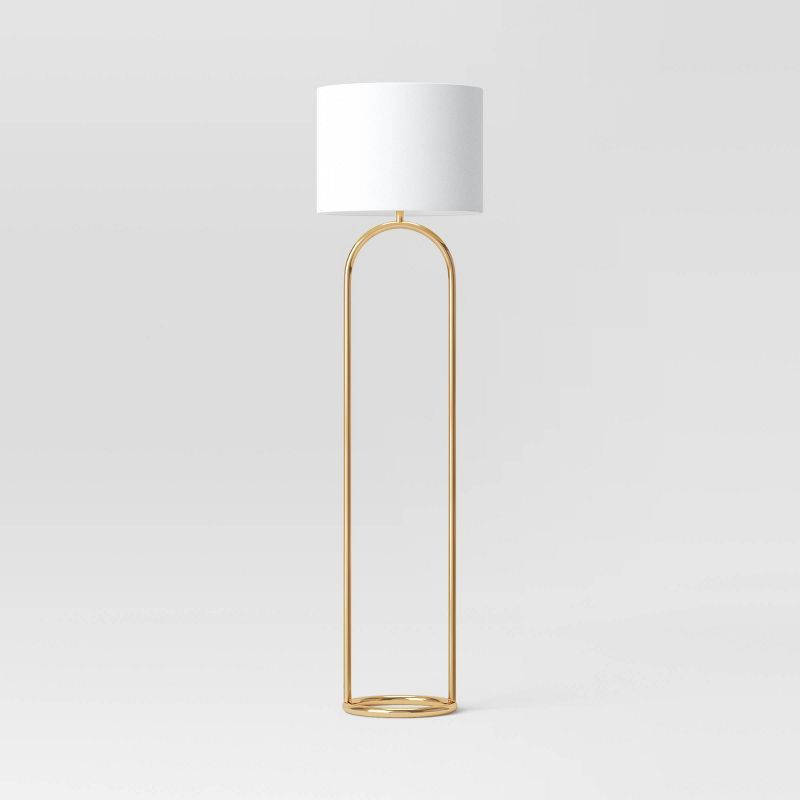 Ring Base Floor Lamp Brass - Threshold™ | Target
