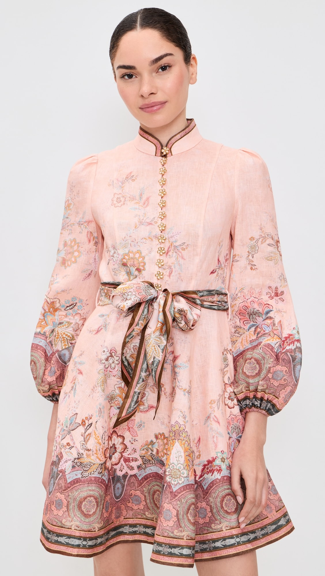 Alchemy Button Mini Dress | Shopbop