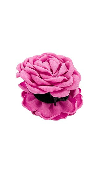 Small Rosalie Clip in Pink | Revolve Clothing (Global)