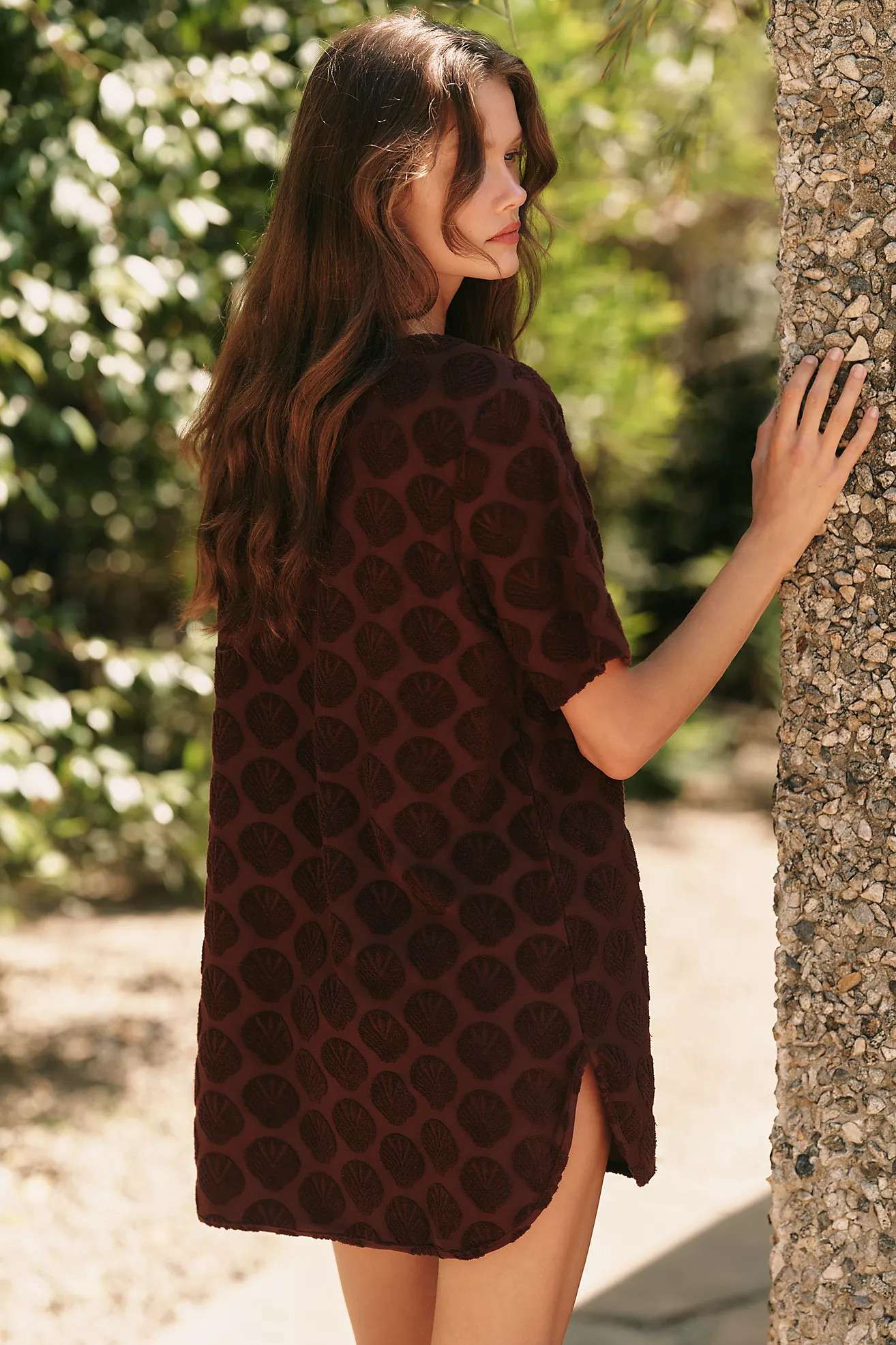 Celandine Terry Mini Dress | Anthropologie (US)